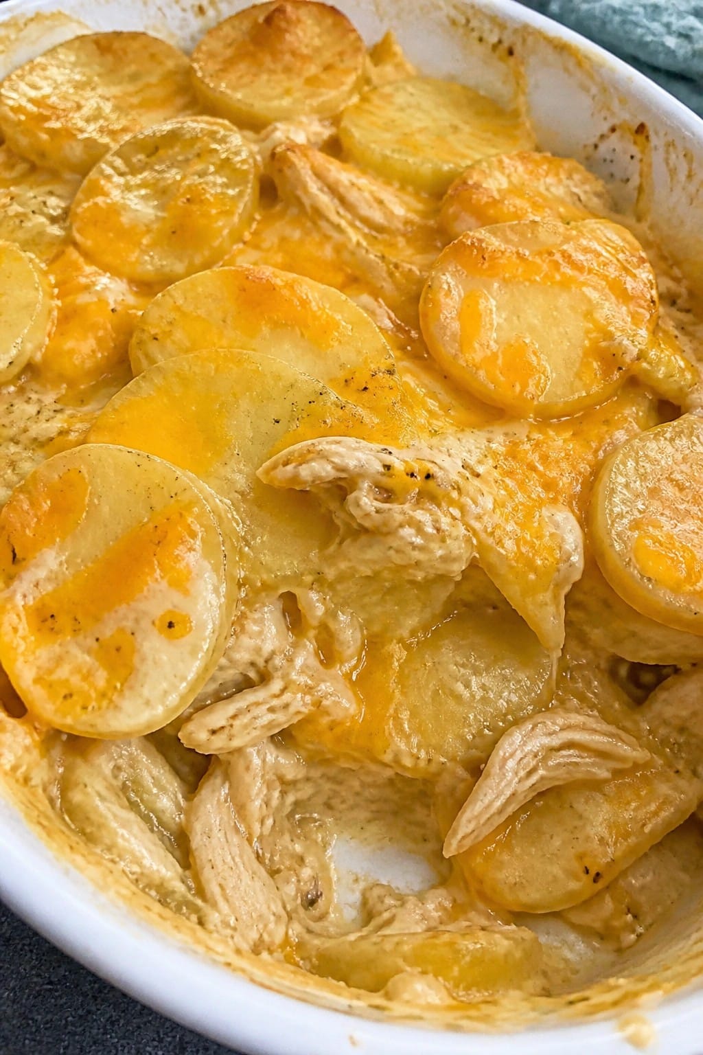 Cheesy Chicken and Potato Casserole