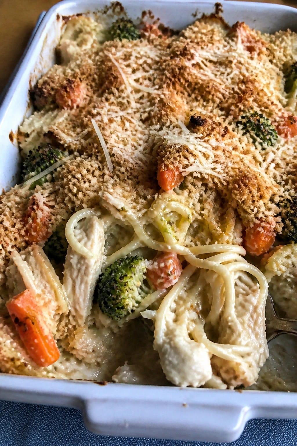Chicken and Roasted Vegetable Tetrazzini