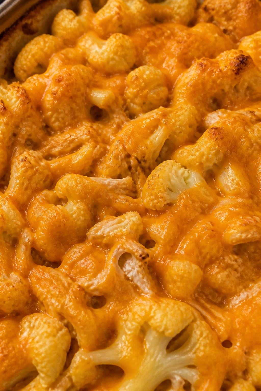Buffalo Chicken Cauliflower Casserole