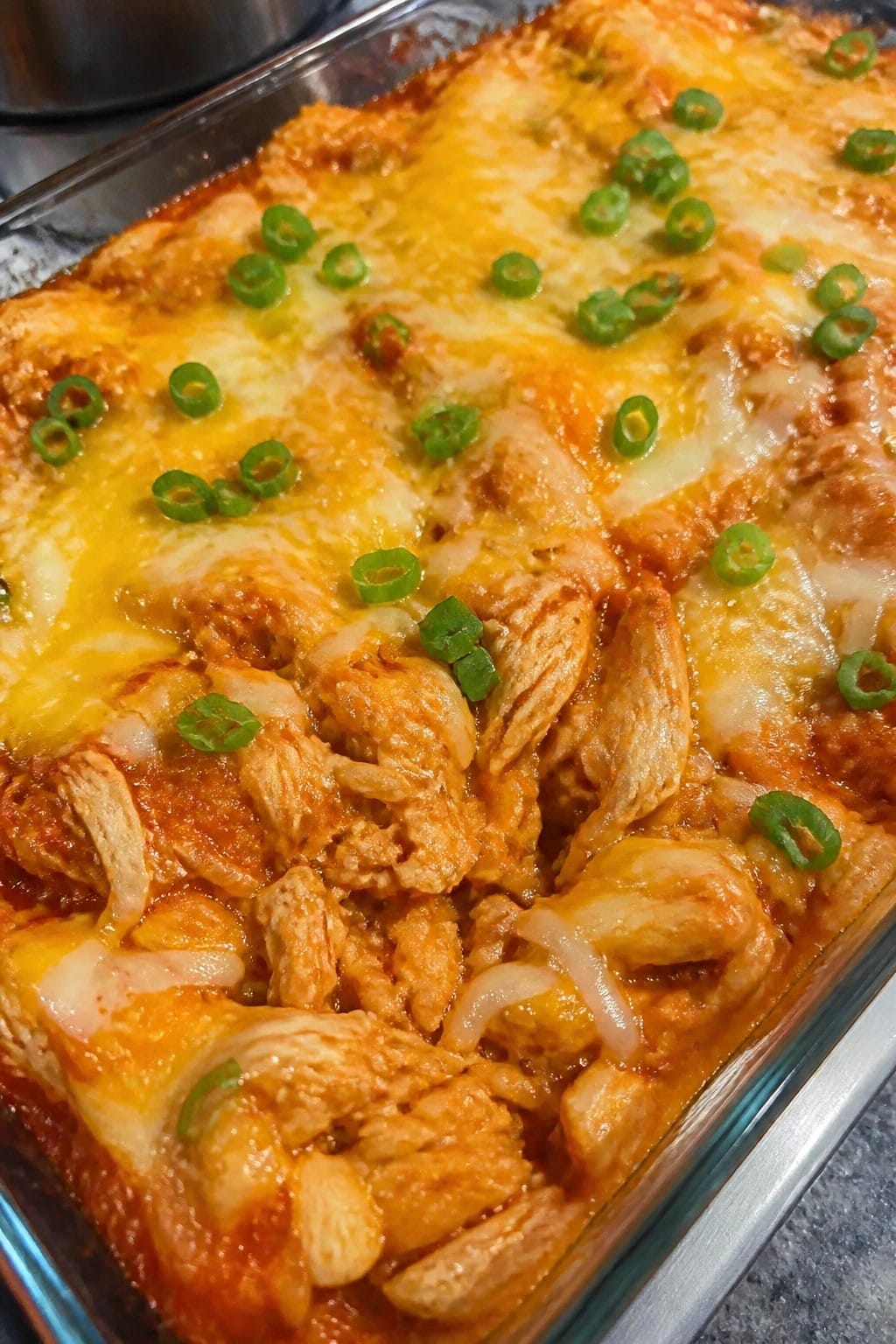 Chicken Enchilada Rice Casserole