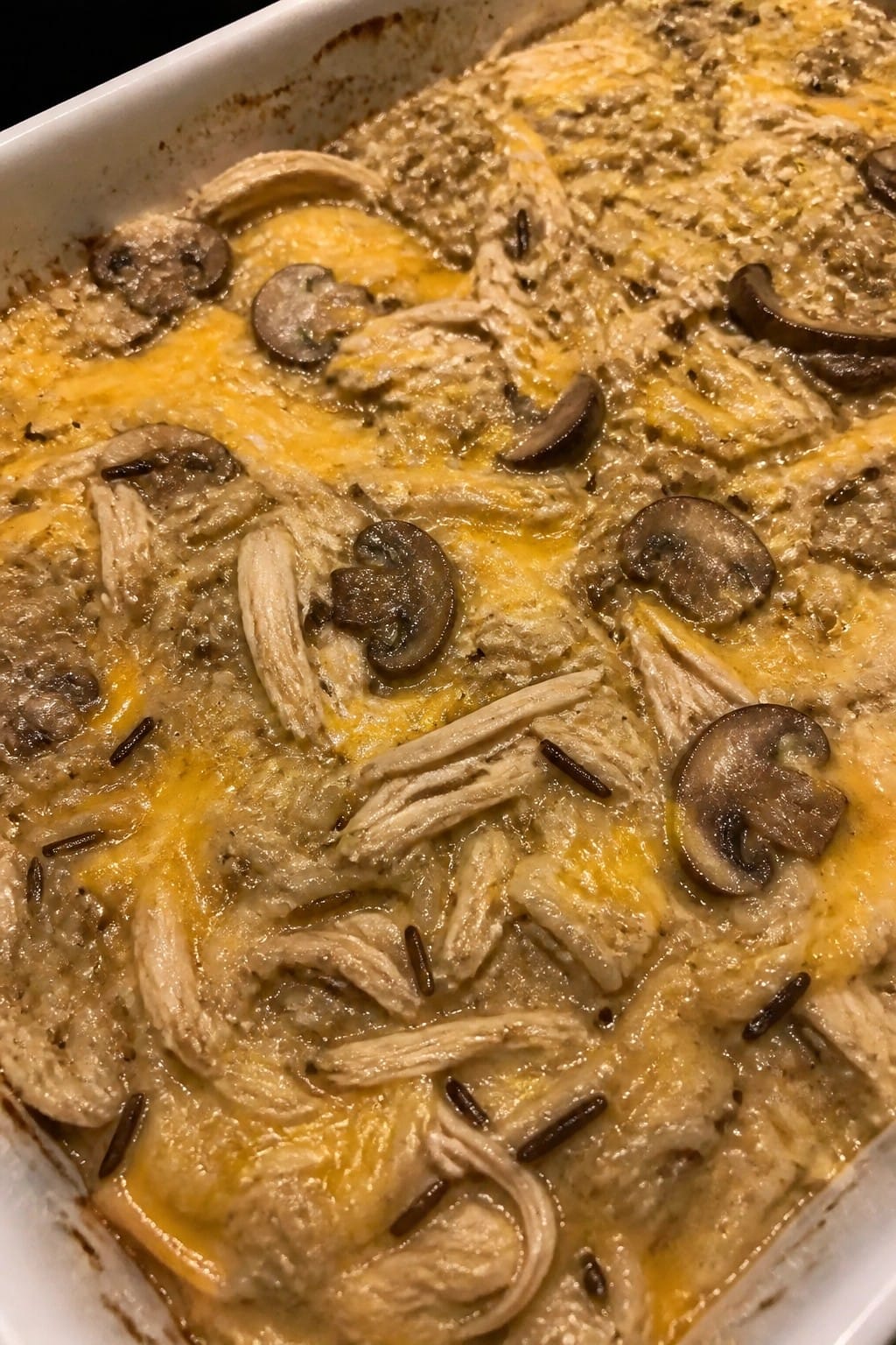 Chicken Mushroom Wild Rice Casserole