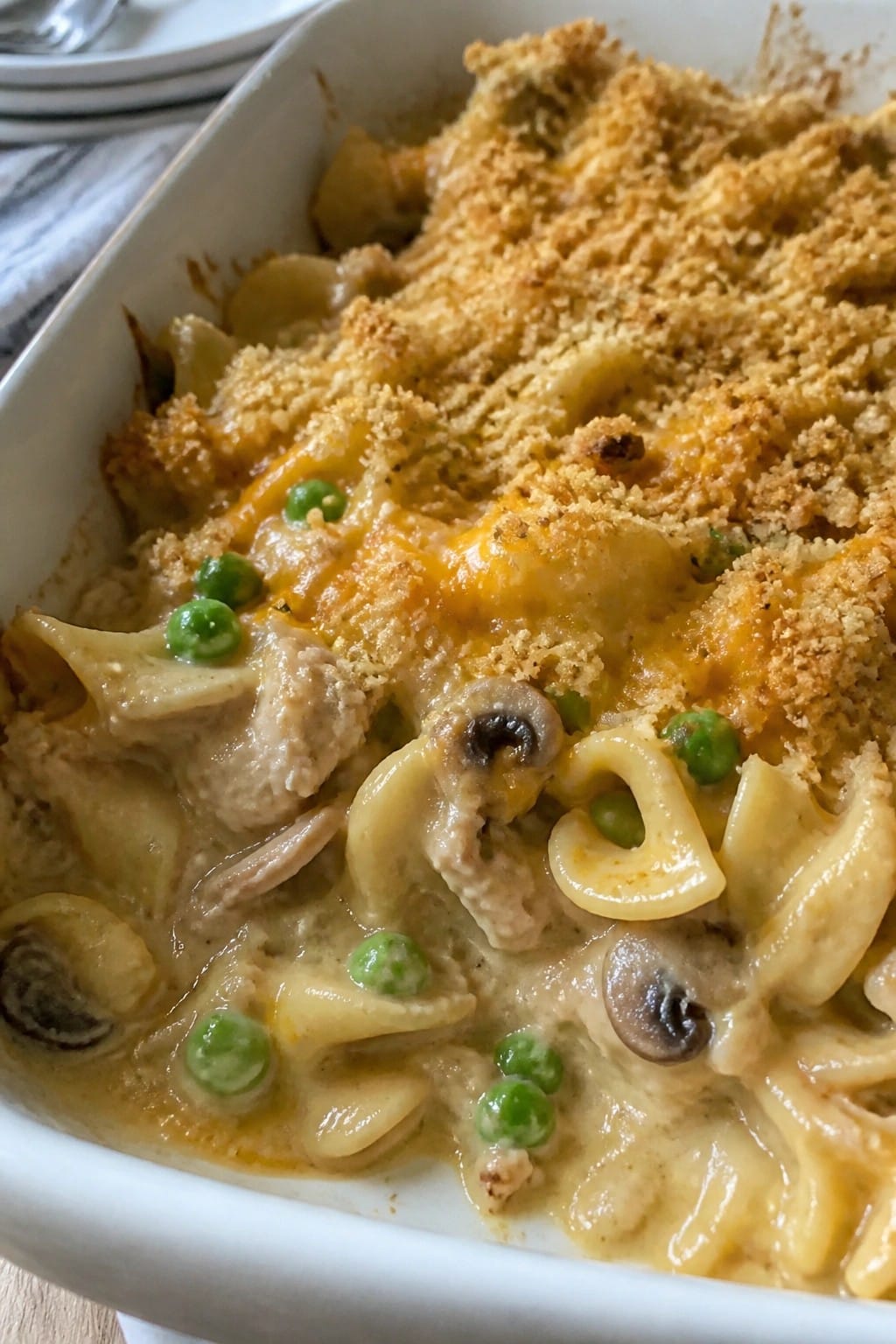 Creamy Tuna Noodle Casserole