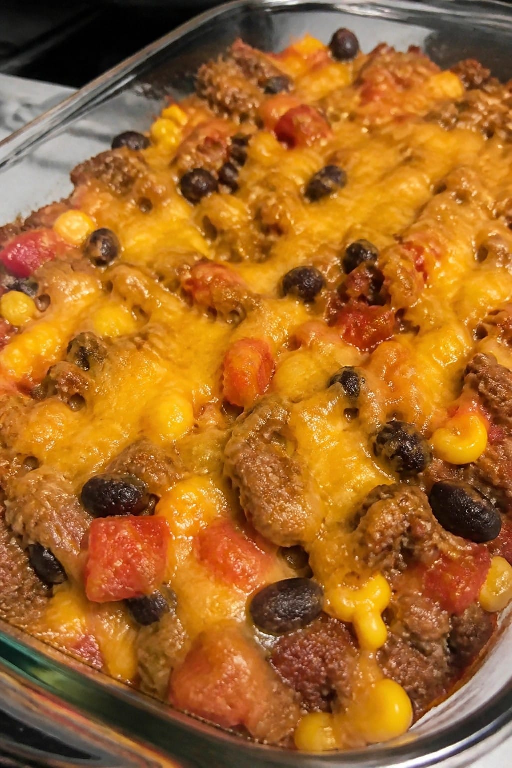 Southwestern Beef and Corn Casserole