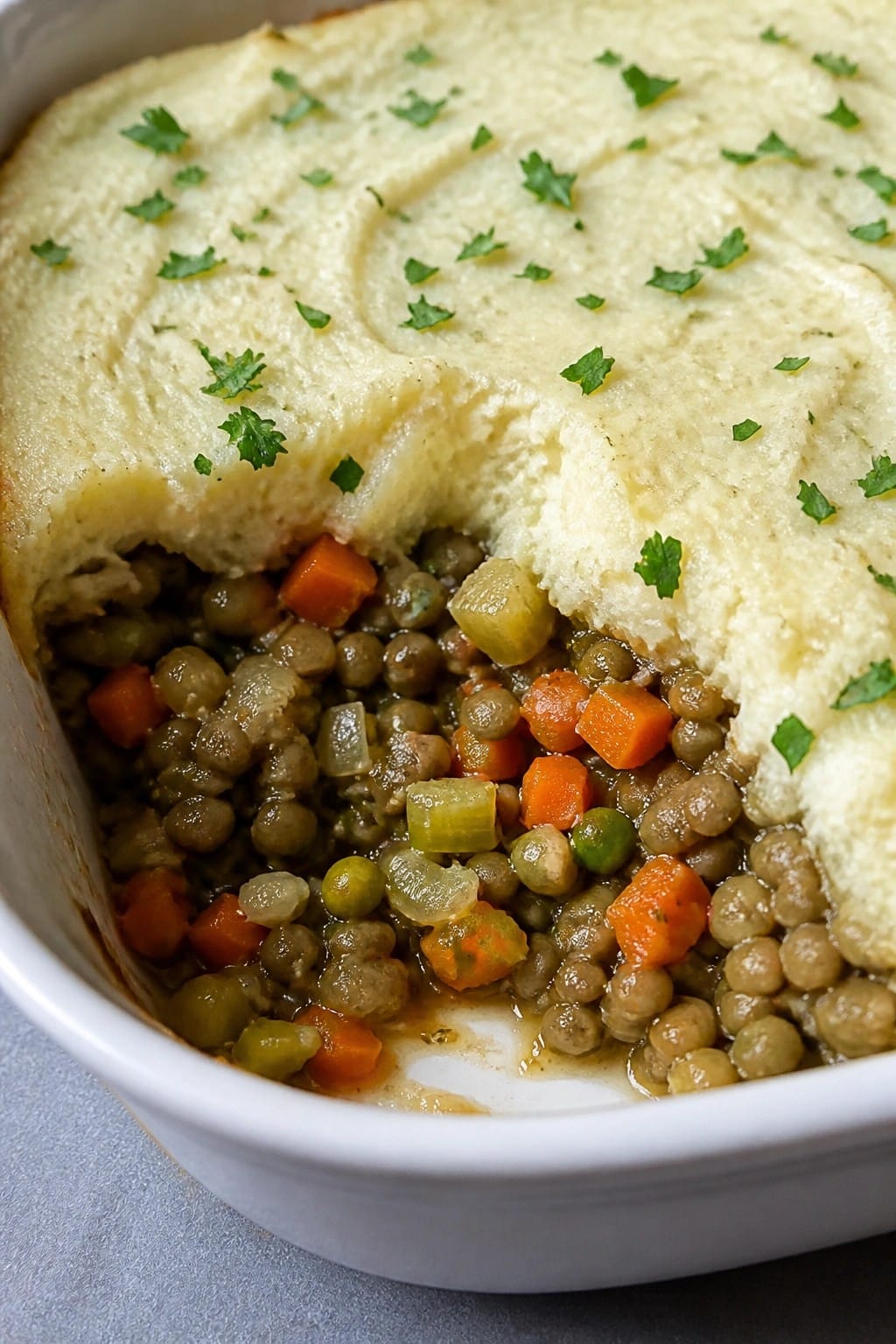Cauliflower Lentil Shepherd’s Pie