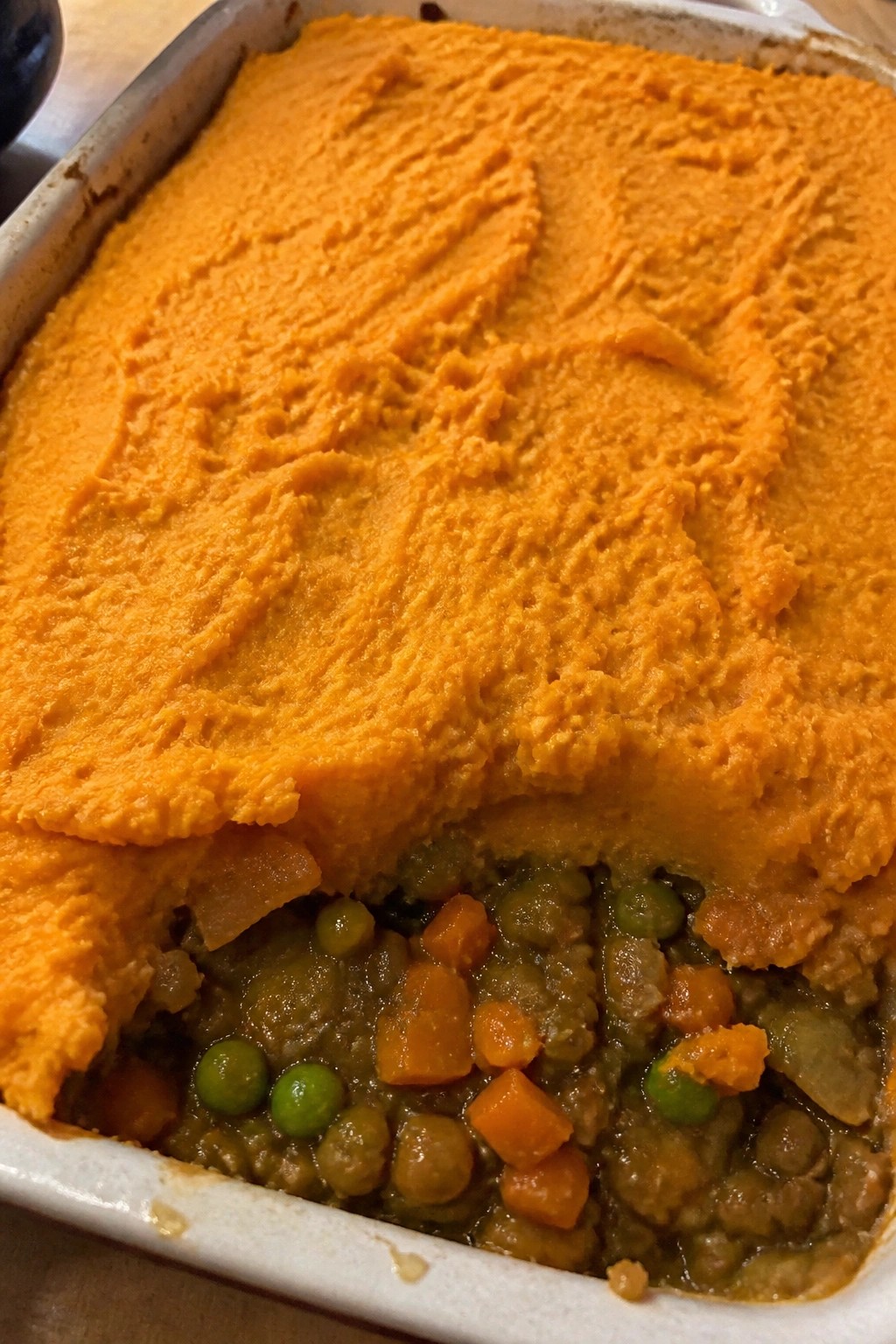Sweet Potato Lentil Shepherd’s Pie