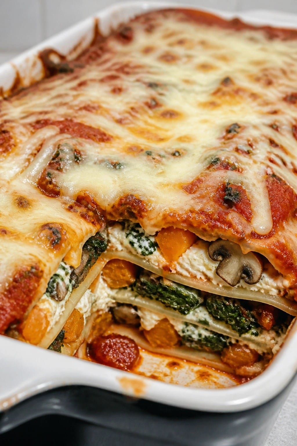 Harvest Vegetable Ricotta Lasagna