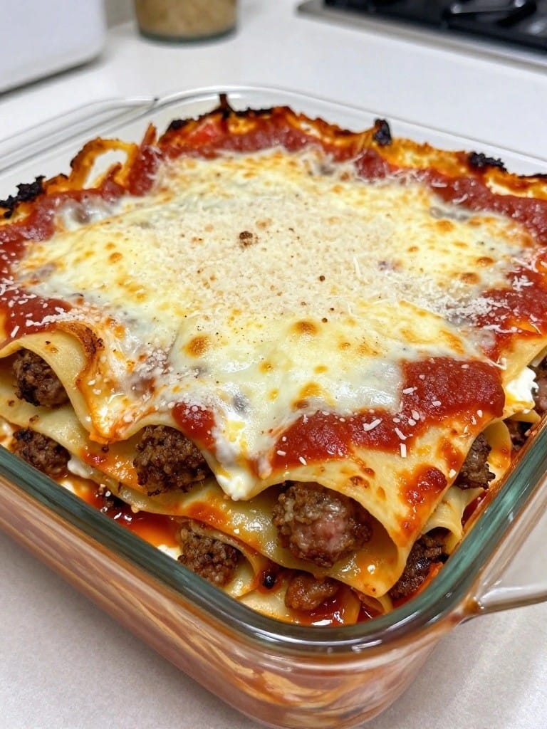 Italian Sausage and Ricotta Lasagna
