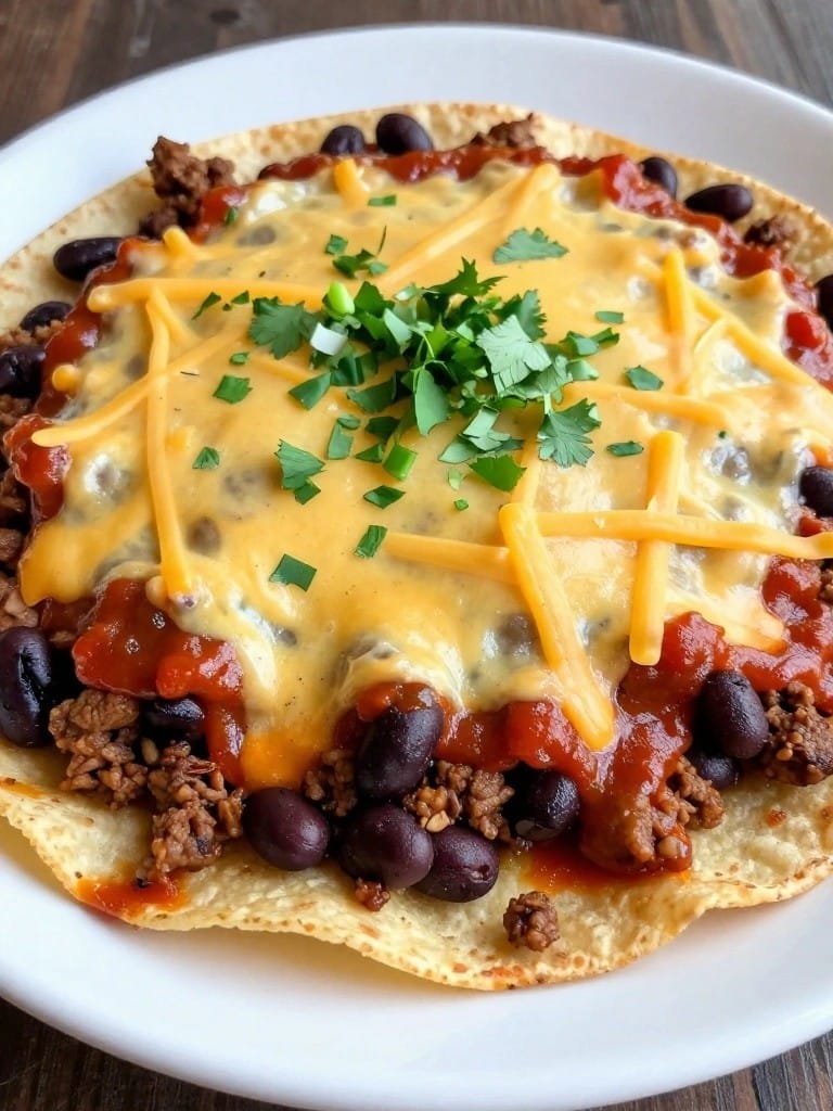 Chipotle Beef Enchilada Casserole with Black Beans