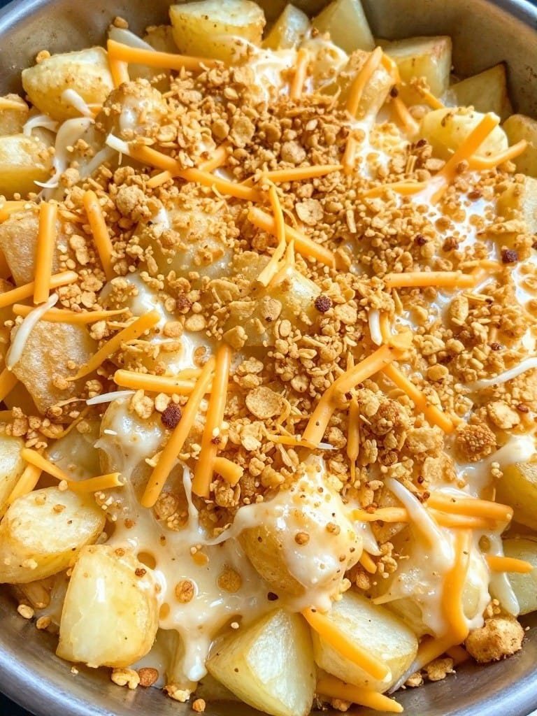Classic Cheddar Hash Brown Potato Casserole