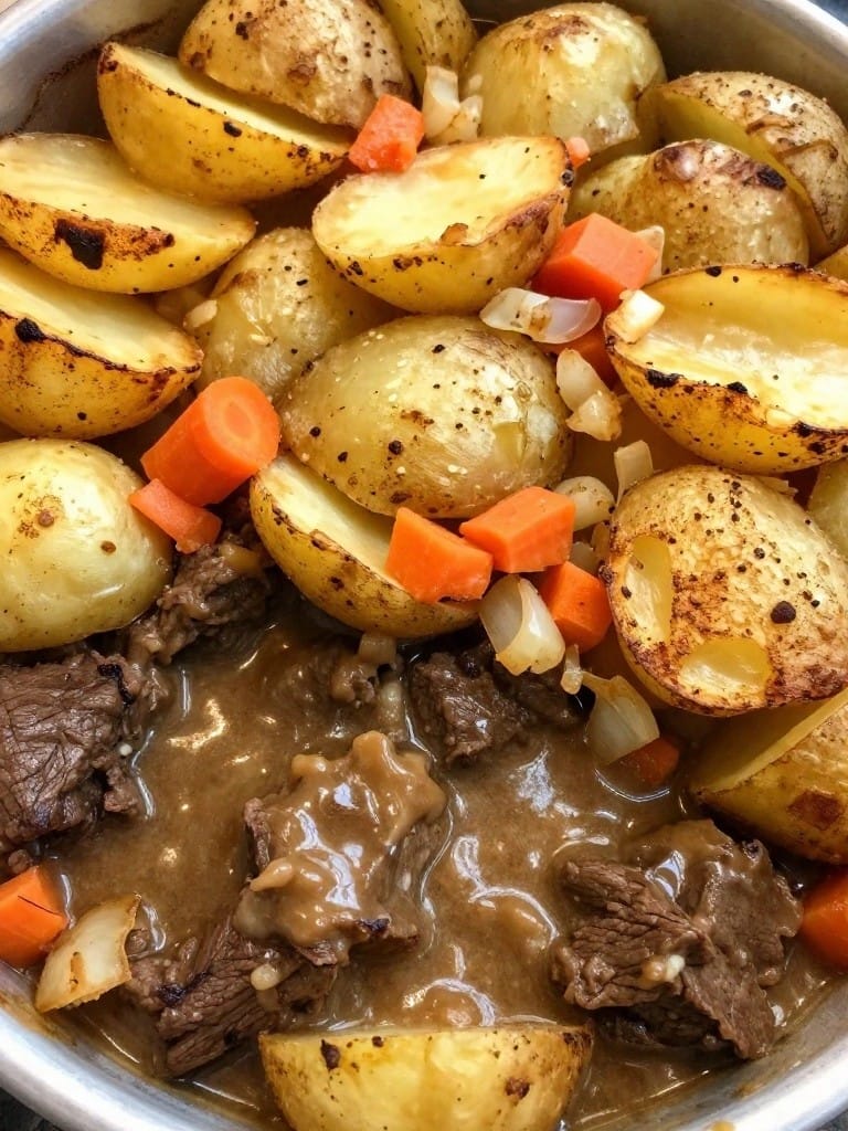 Irish Stout Beef and Potato Casserole