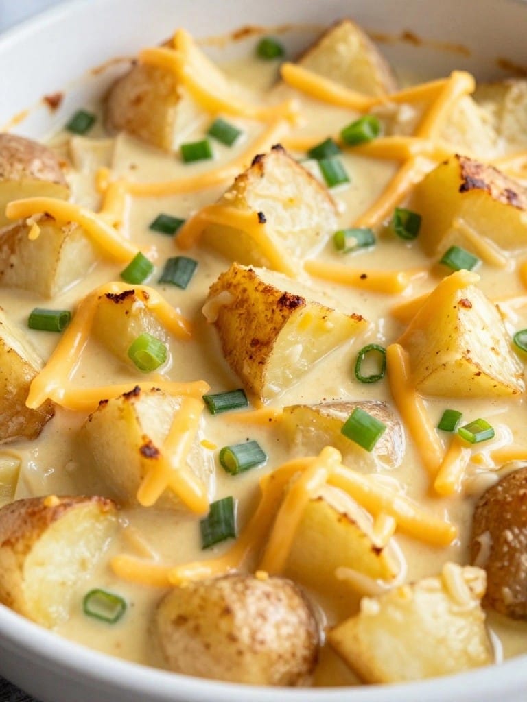 Ranch Cheddar Potato Casserole
