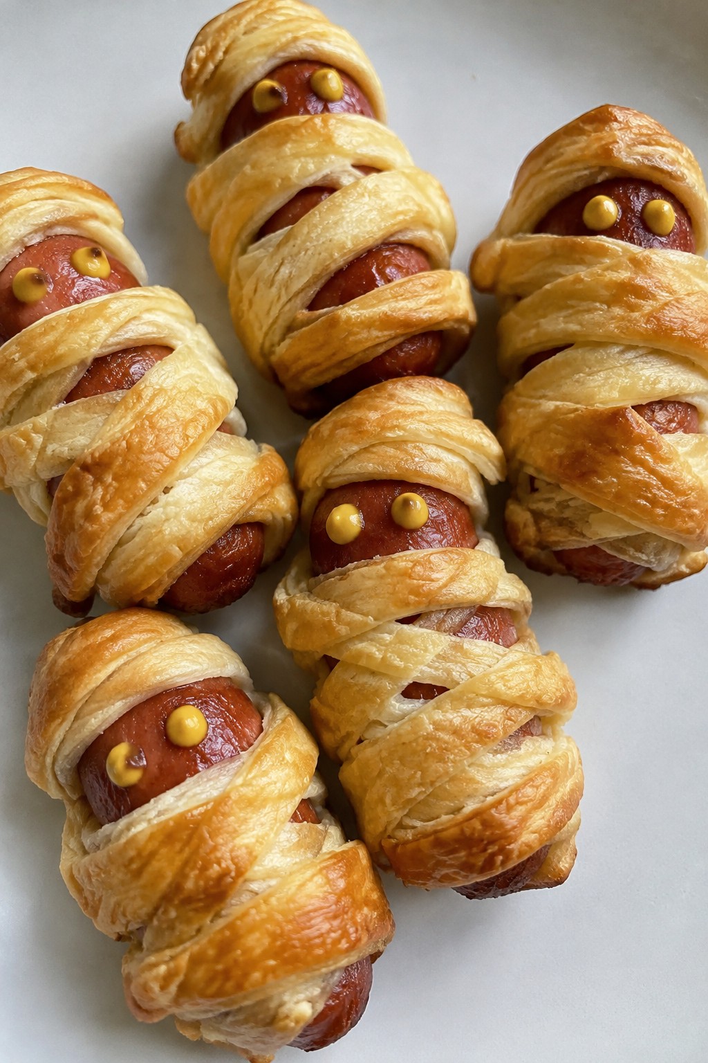 Mummy Wrapped Sausage Bites