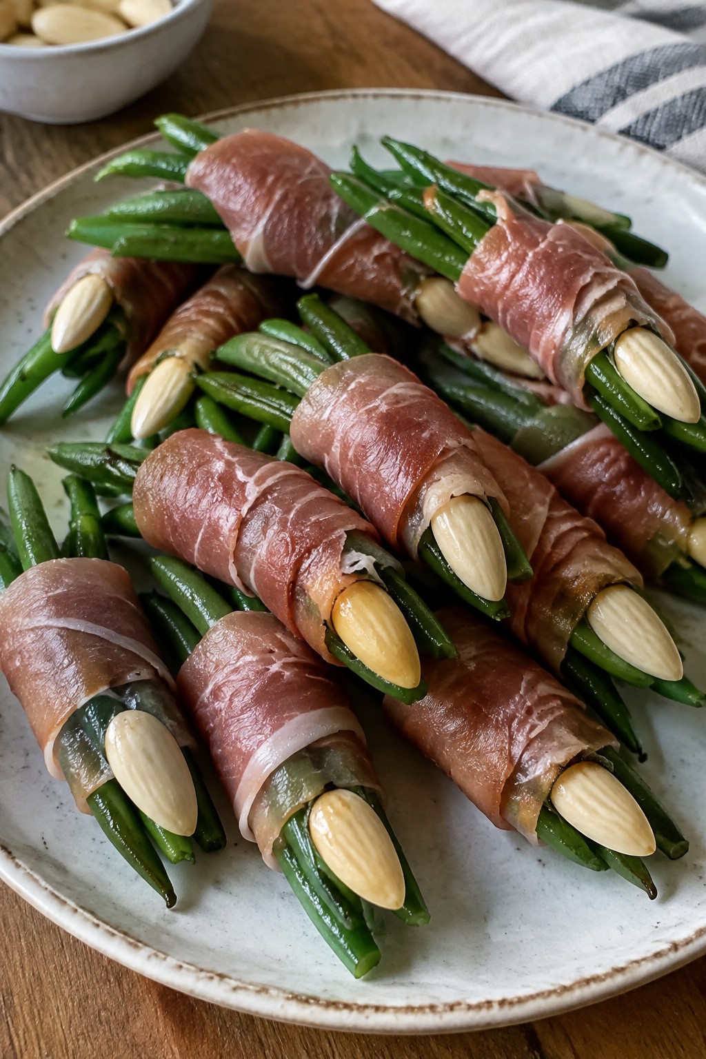 Witch Finger Green Bean Bundles