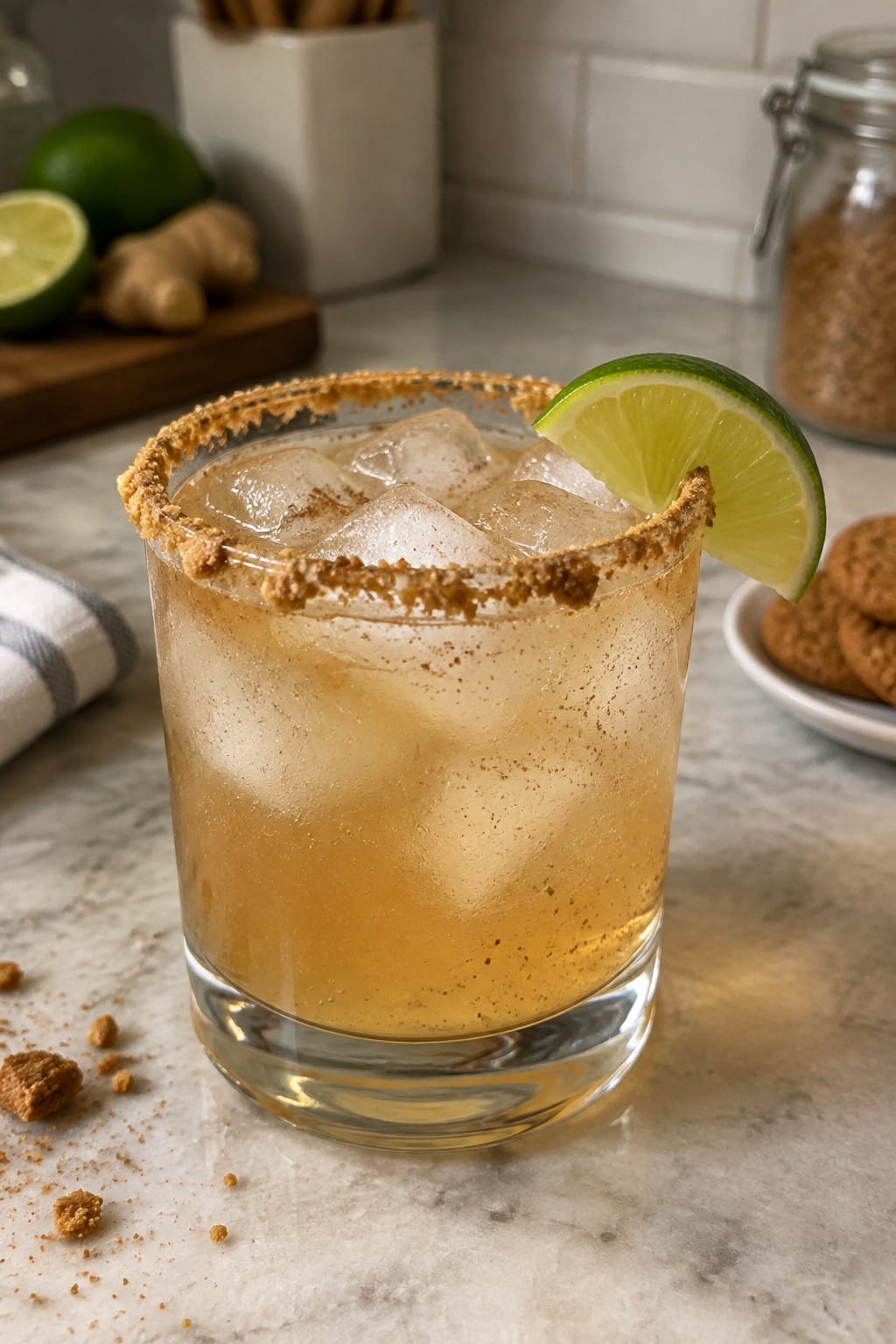 Fiery Cinnamon Vodka Ginger Snap