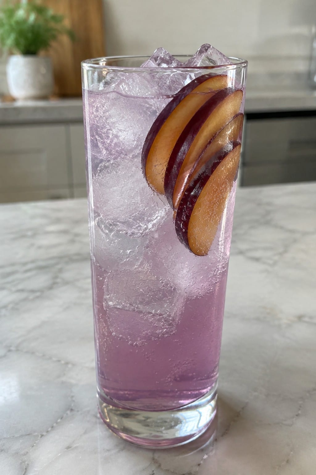 Spooky Plum Vodka Highball