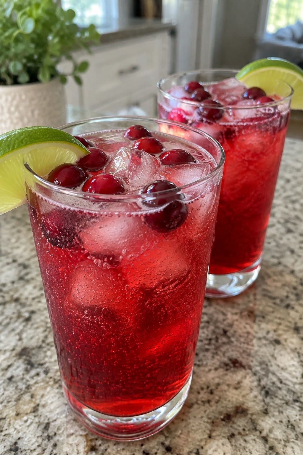 Vampire's Blood Vodka Cranberry Fizz