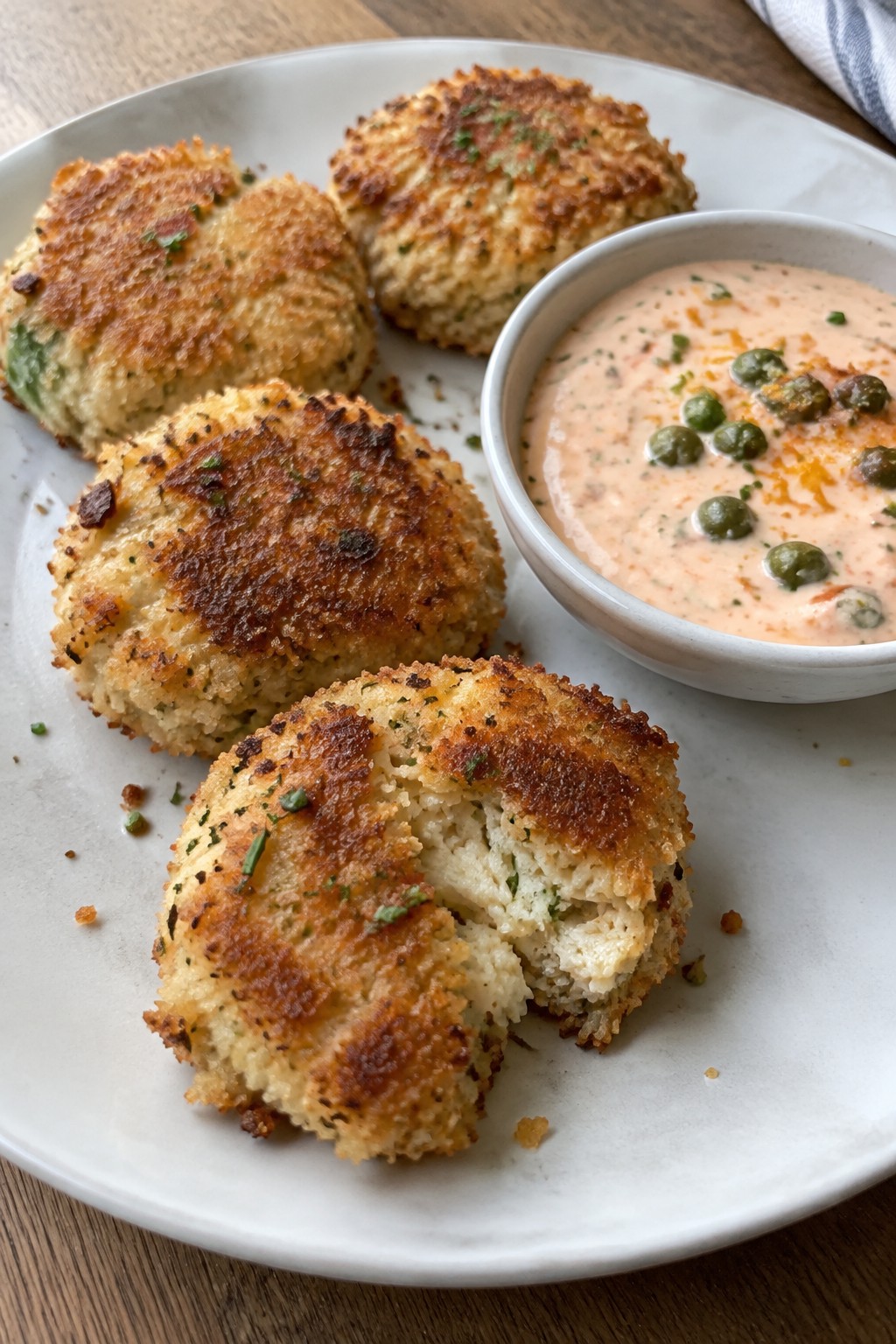 Mini Crab Cakes with Blood Orange Remoulade