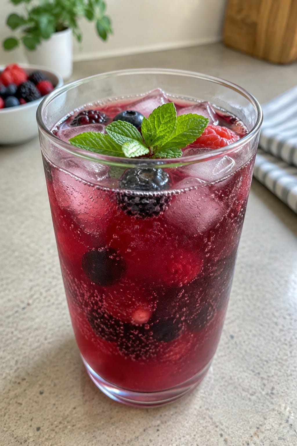 Mummy's Magic Berry Punch