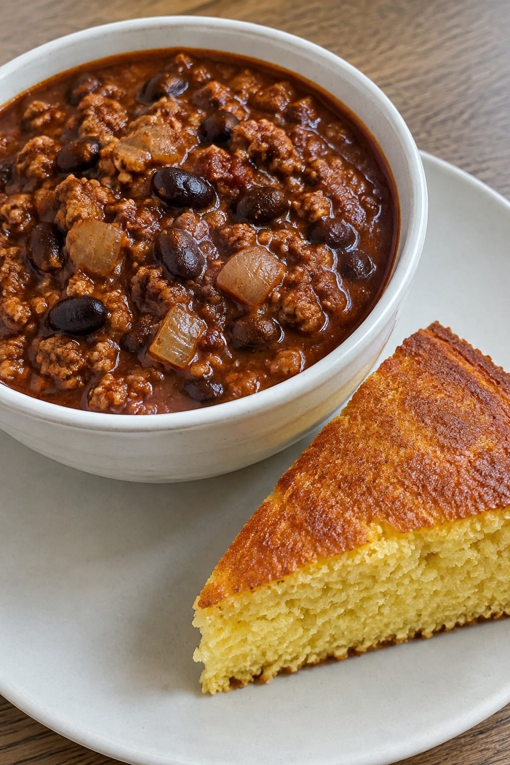 Ghost Pepper Turkey Chili with Skillet Cornbread