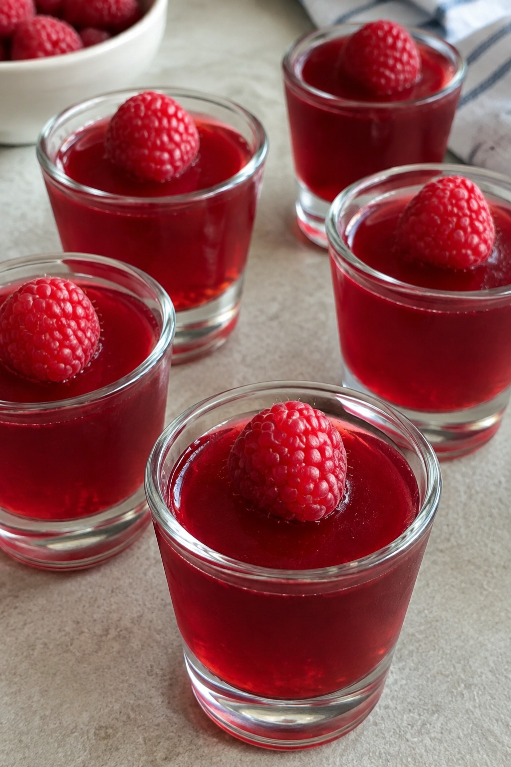 Witch’s Cauldron Raspberry Elixir Shots