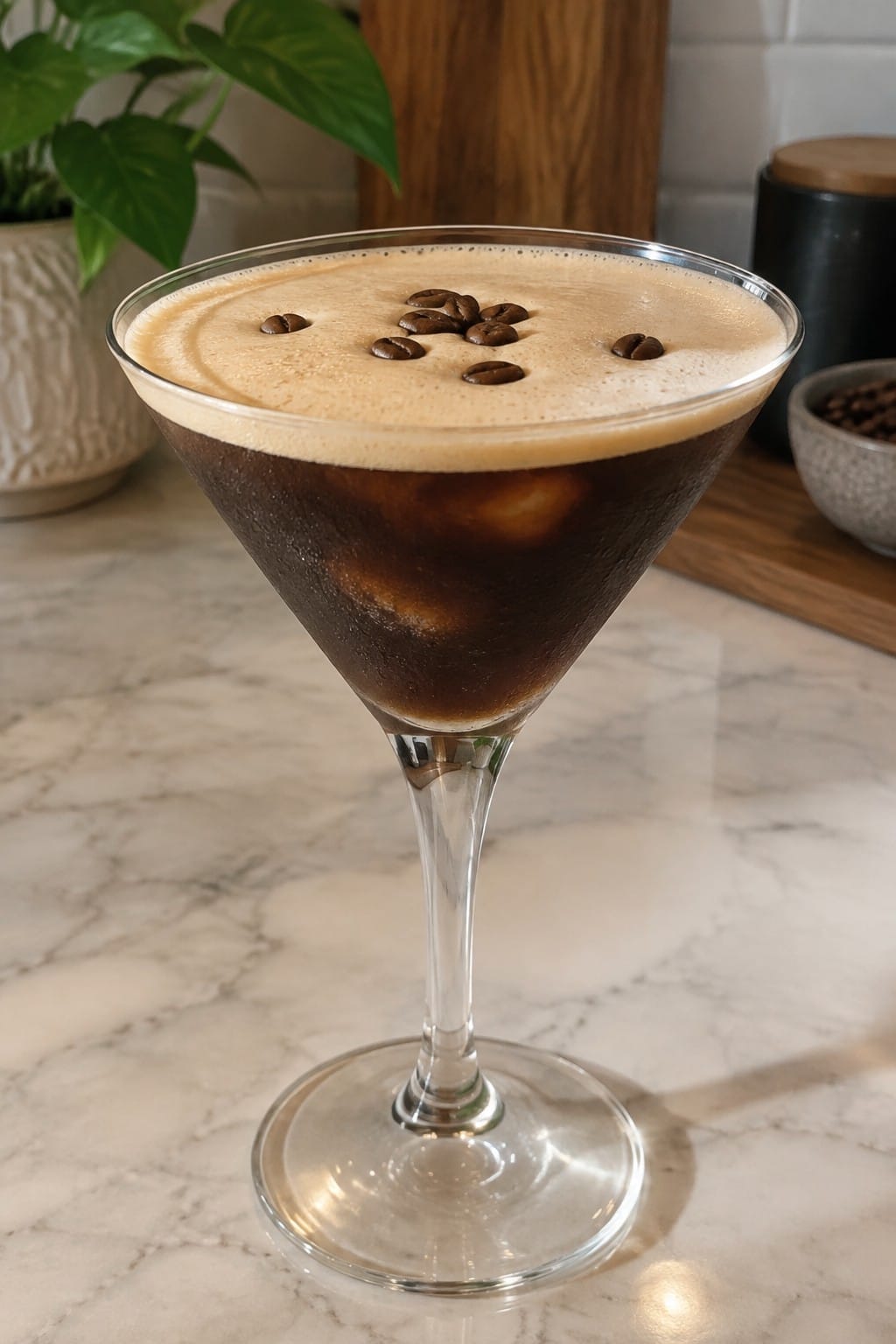 Black Magic Dark Rum Espresso Martini