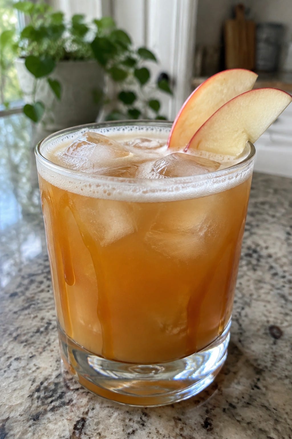 Poisoned Caramel Apple Whiskey Sour