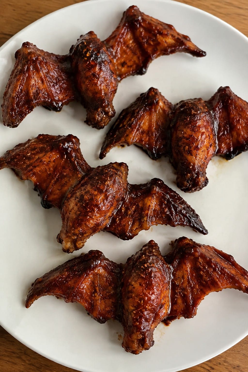 Bat-Wing Barbecue Chicken Wings