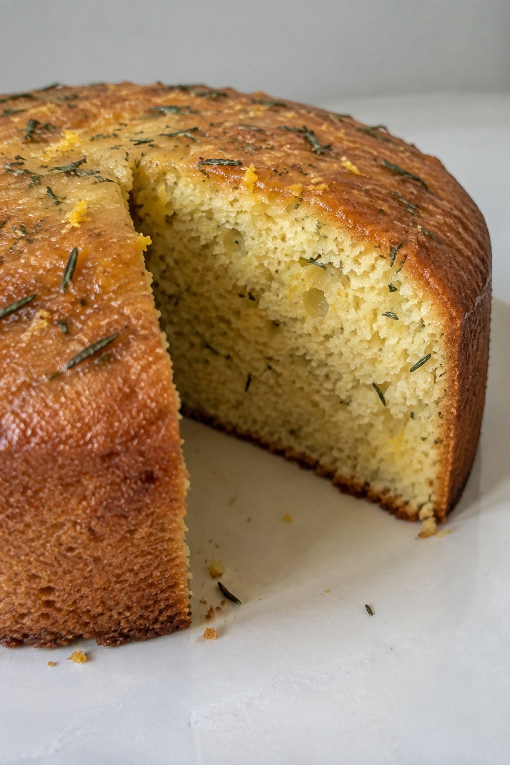 Olive Oil Rosemary Citrus Olive Oil Cake