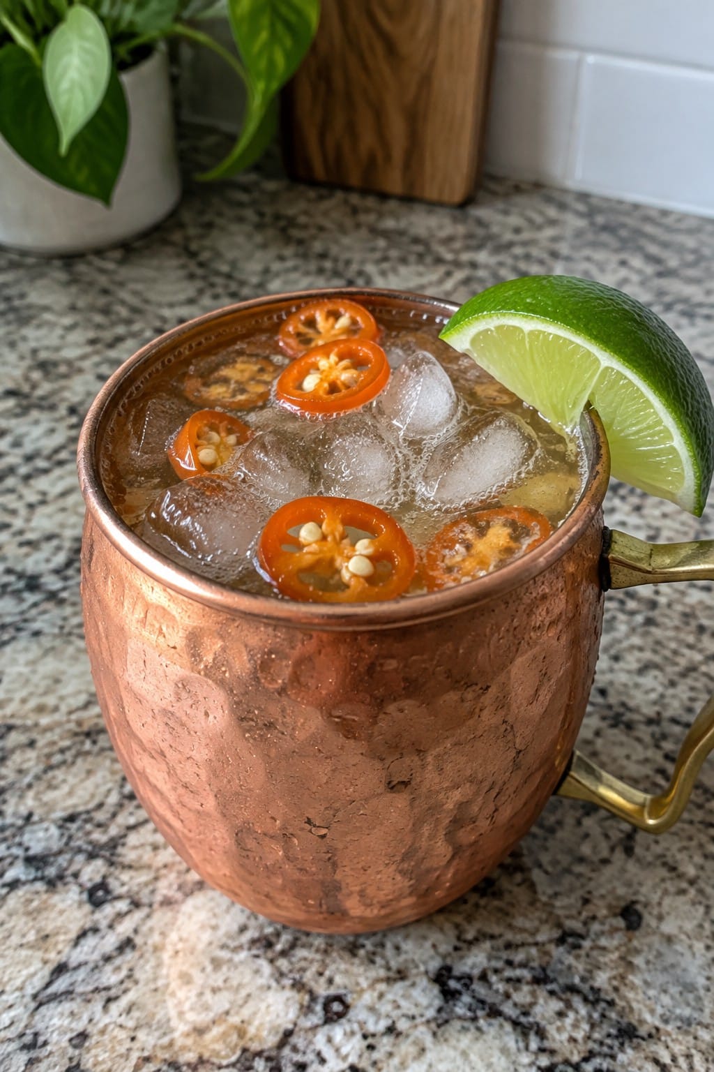 Habanero Lime Tequila Mule