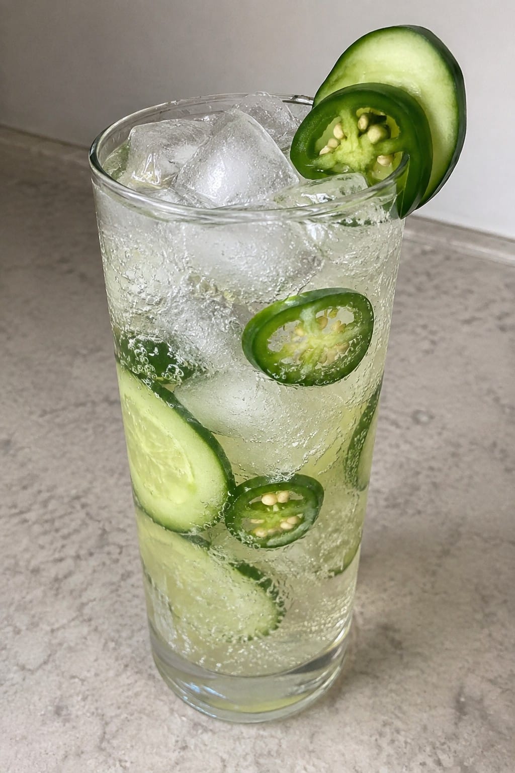 Jalapeño Cucumber Tequila Spritz