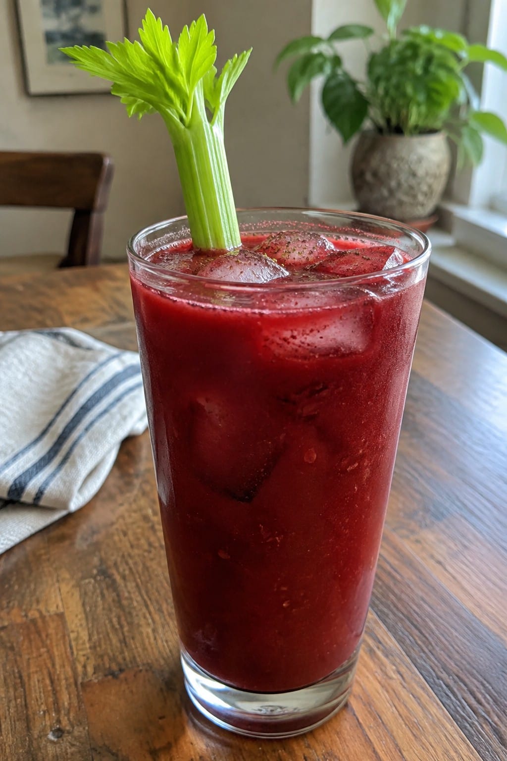 Roasted Beet Horseradish Tequila Bloody Mary