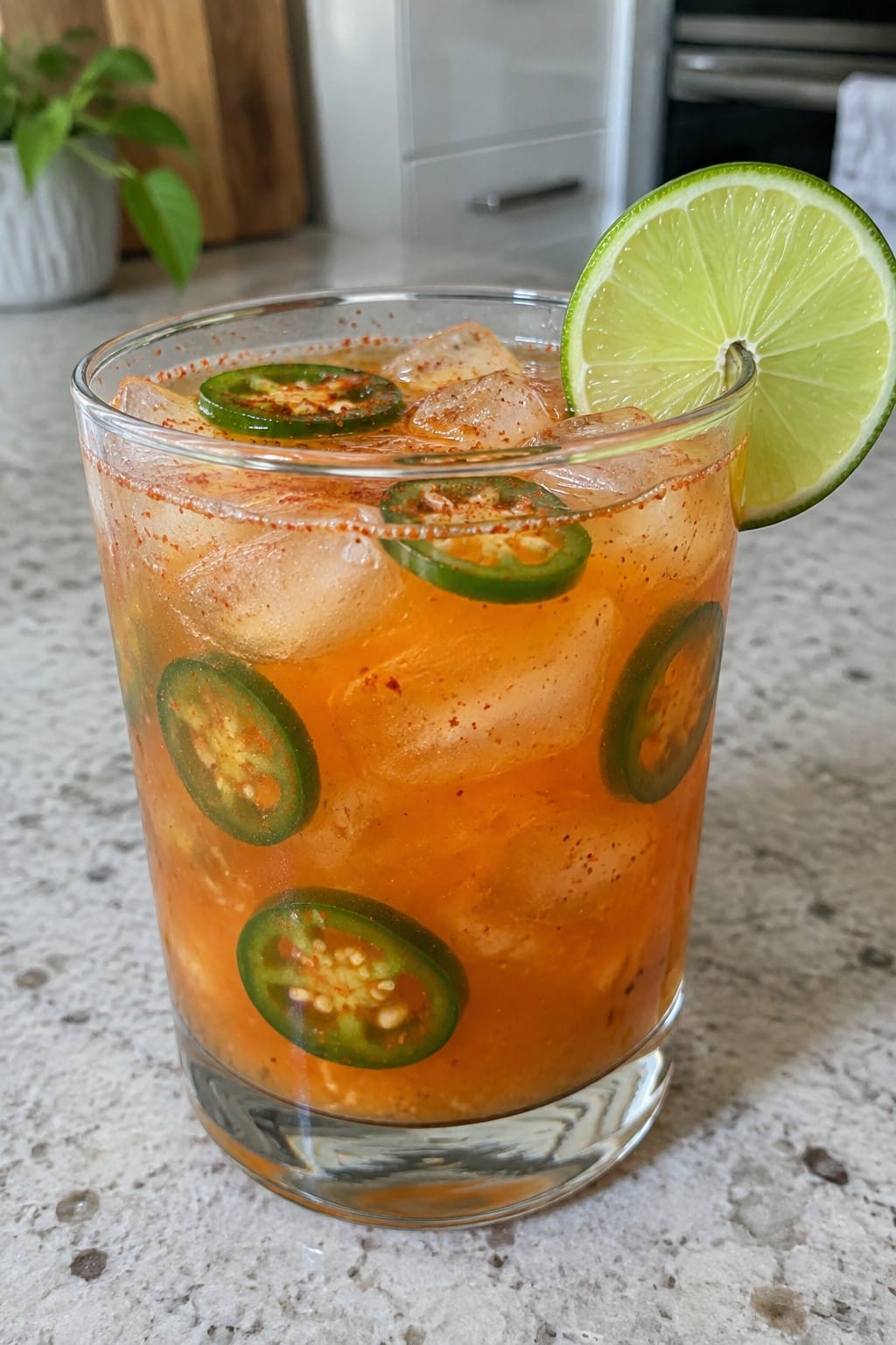 Smoky Mezcal-Style Tequila Chili Punch