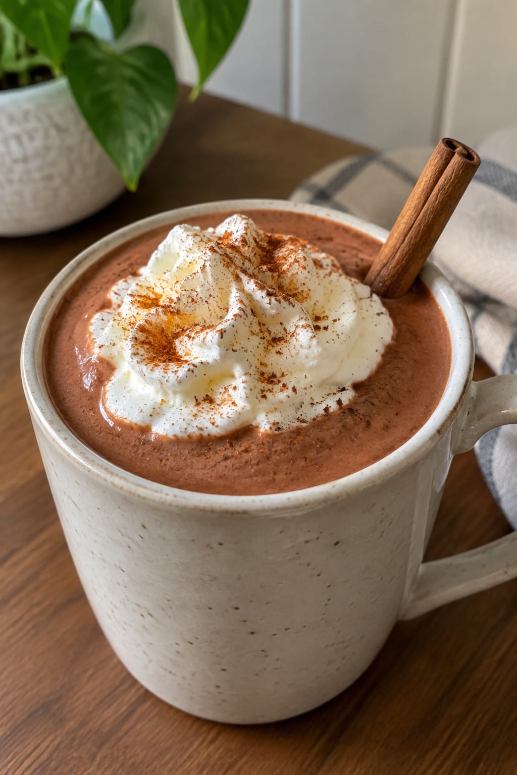 Spiced Guava Tequila Hot Chocolate
