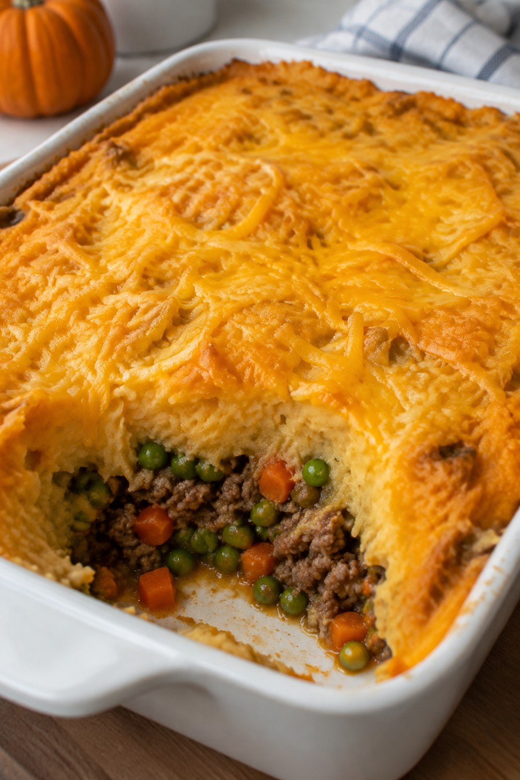 Pumpkin Patch Shepherd’s Pie with Ground Beef