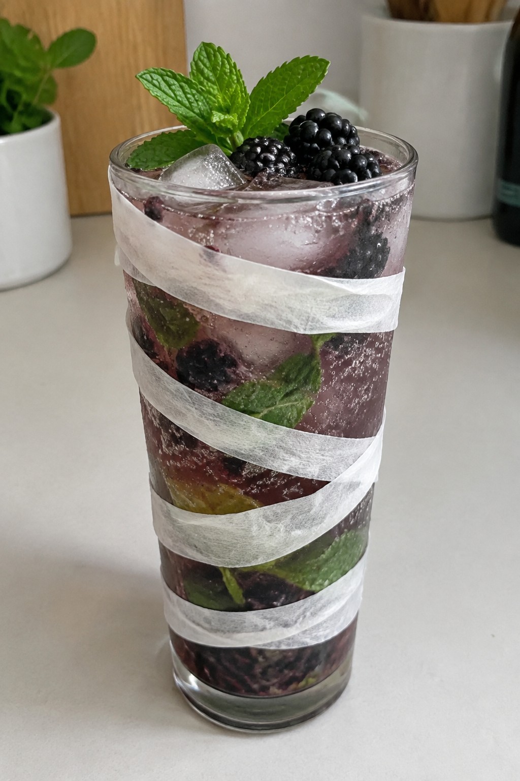 Blackberry Mummy Mojito