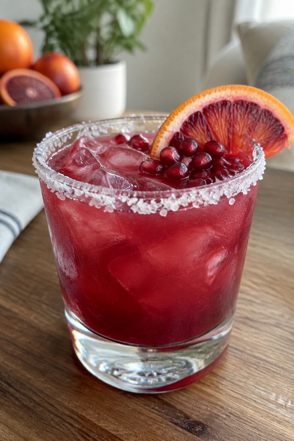 Blood Orange Pomegranate Margarita
