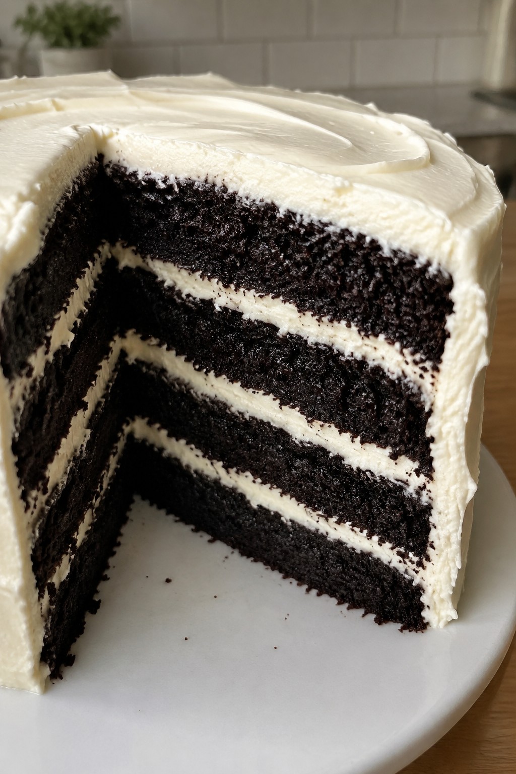 Black Magic Chocolate Layer Cake