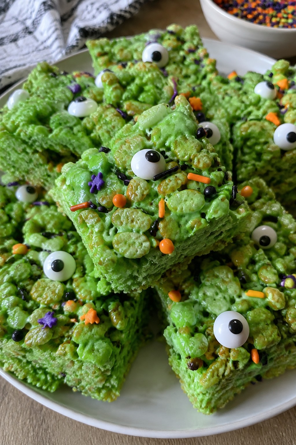 Monster Marshmallow Cereal Treats