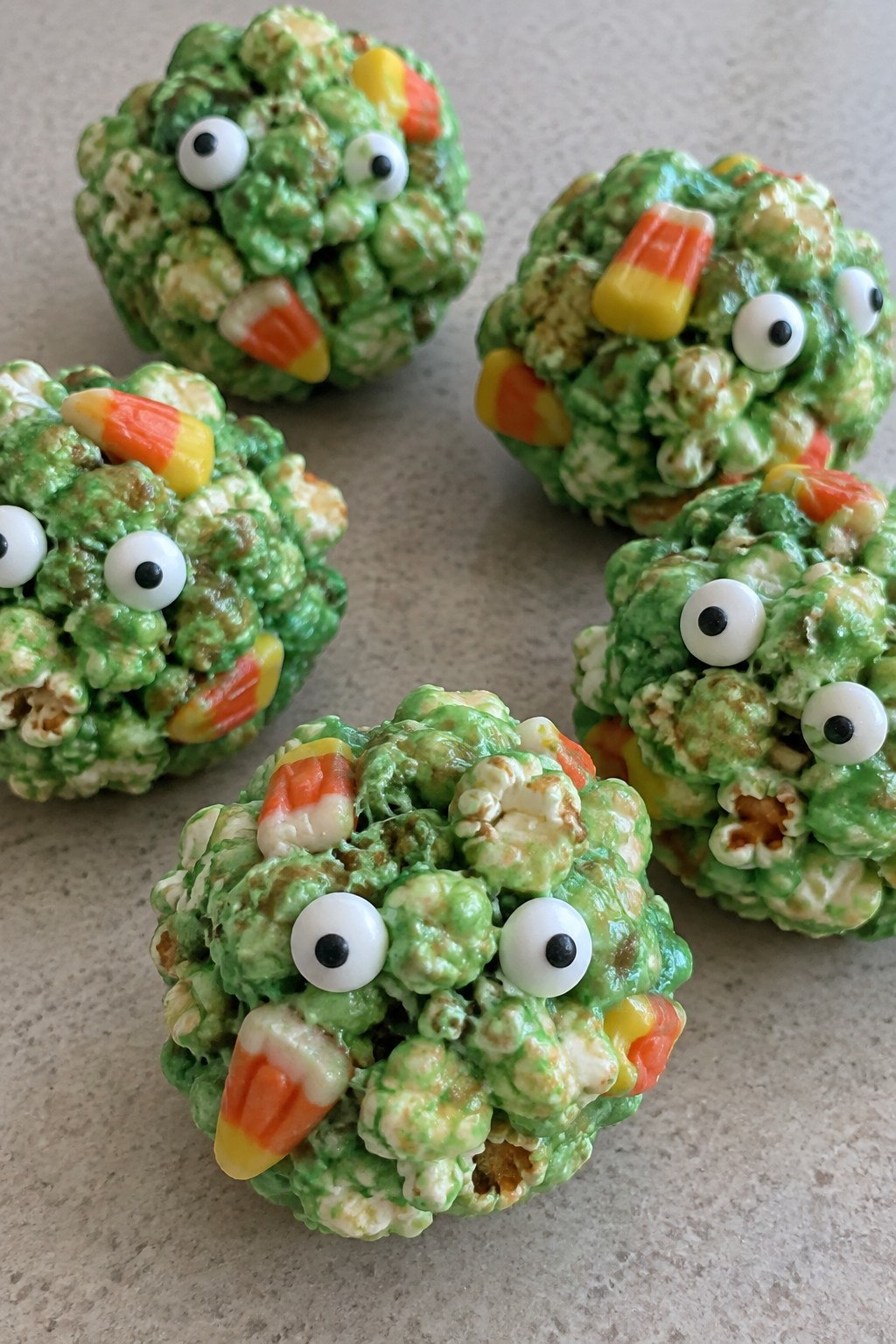 Monster Mash Popcorn Balls