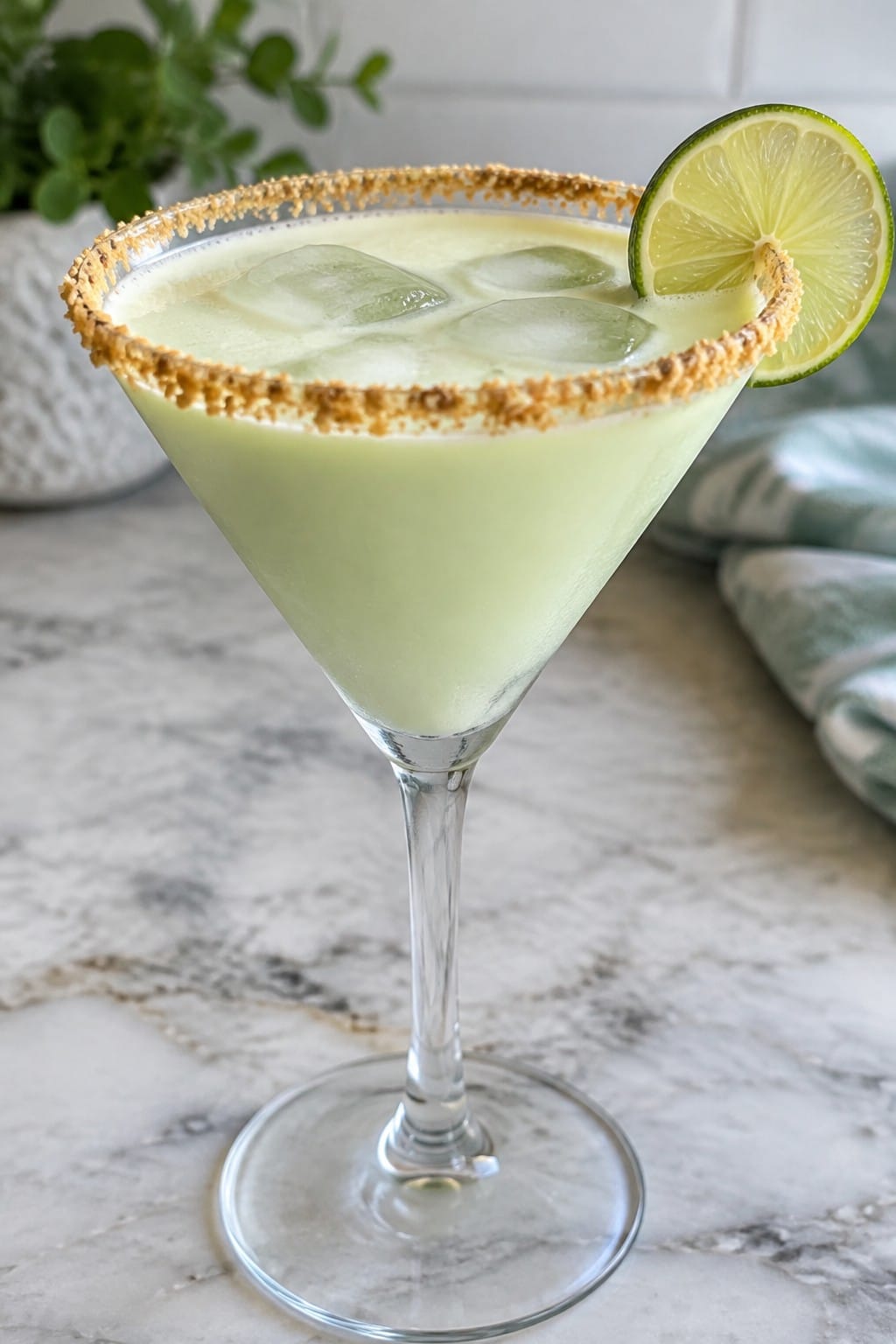 Skeleton Key Lime Pie Martini