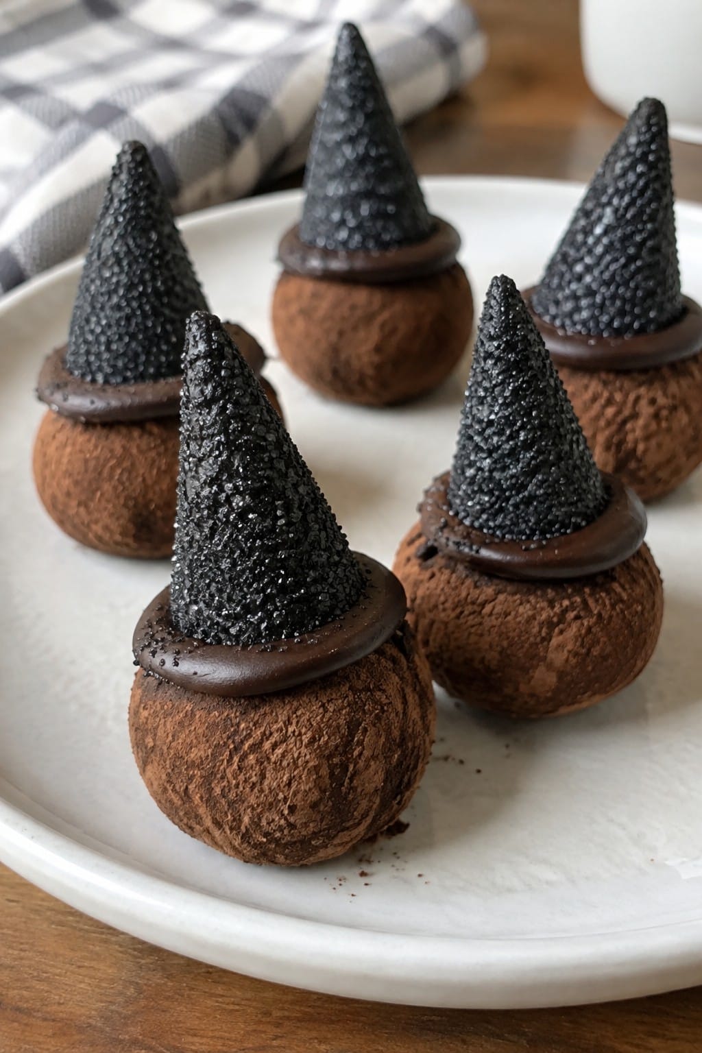 Witch Hat Chocolate Truffles