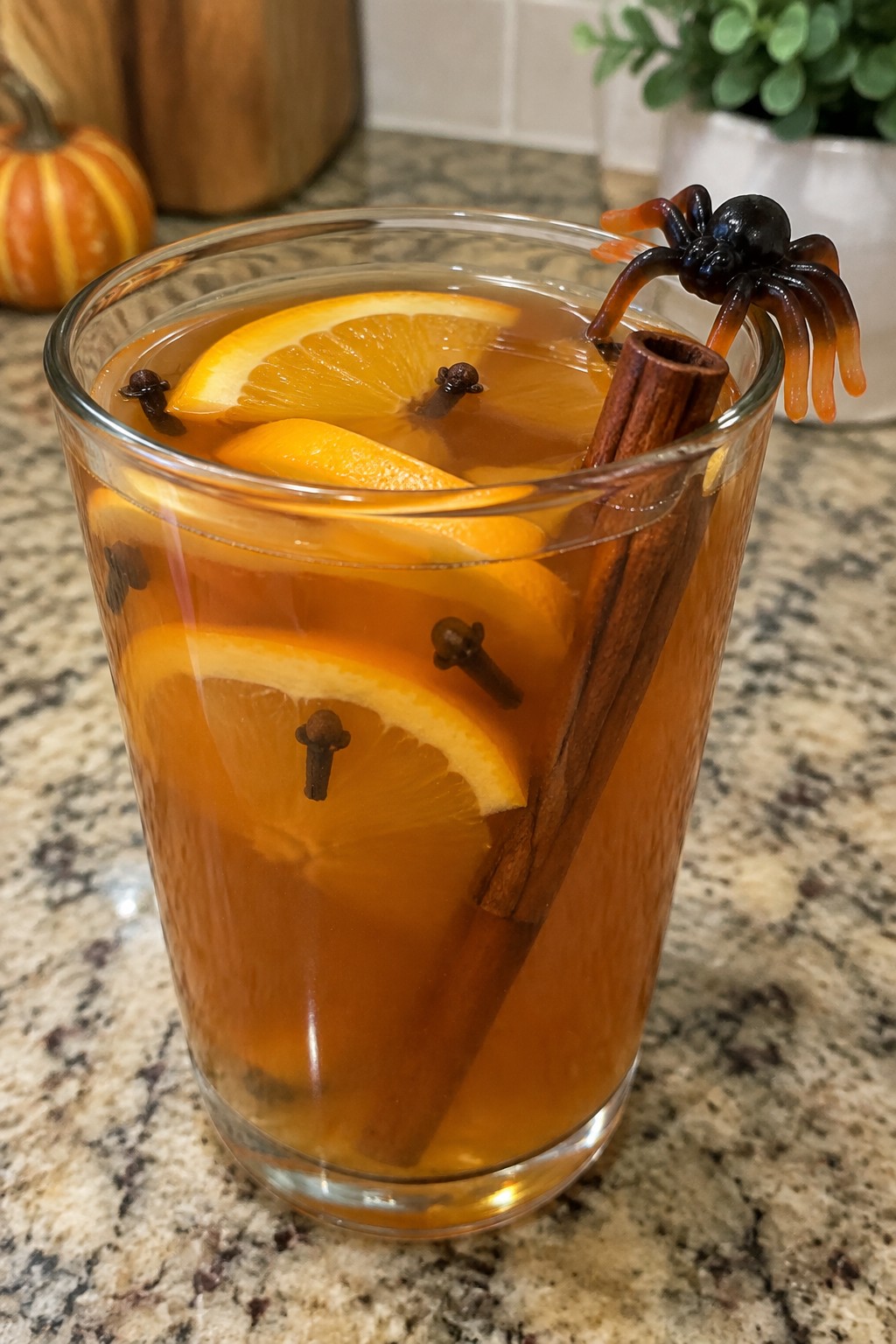Spooky Spider Cider