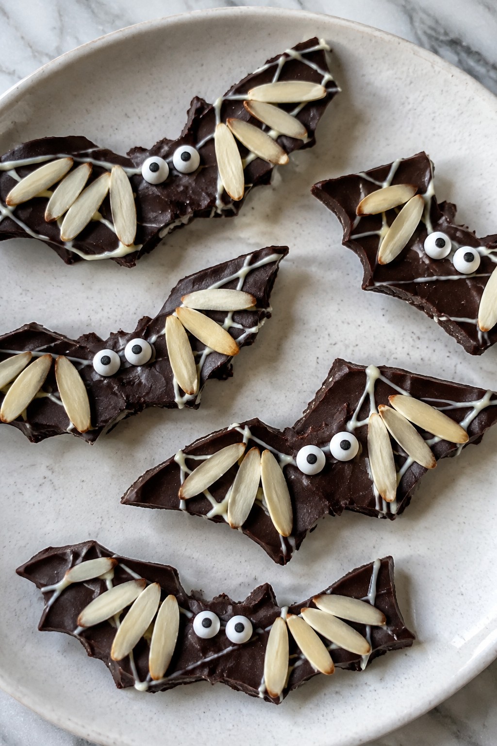 Bat Wing Chocolate Bark