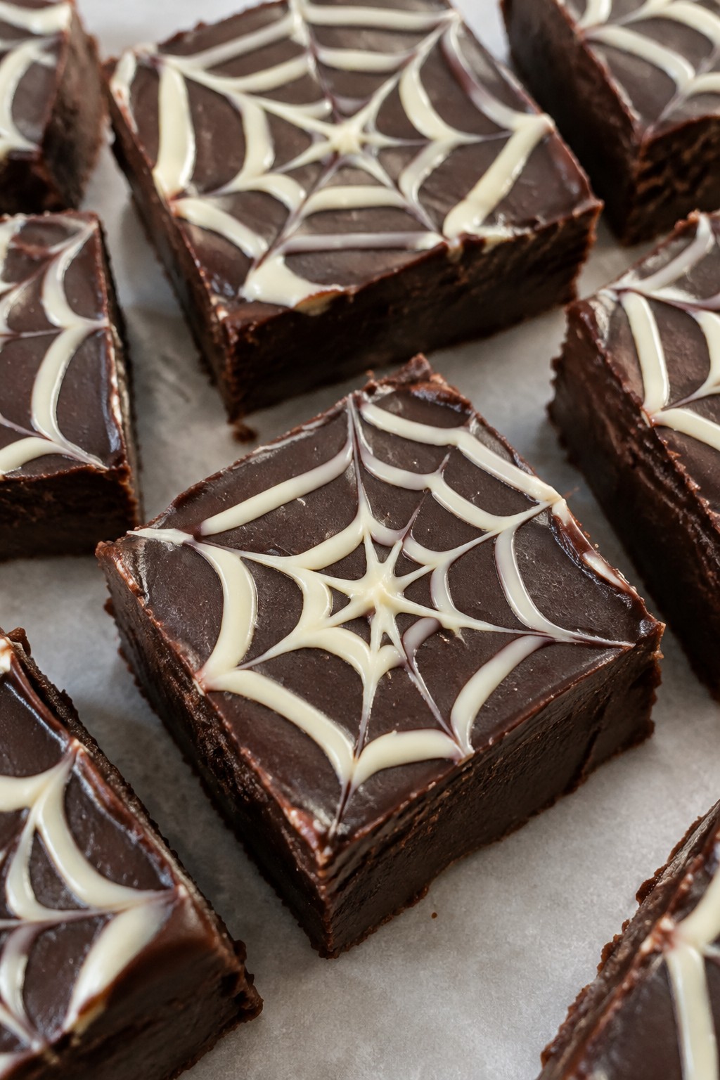 Spiderweb Chocolate Fudge