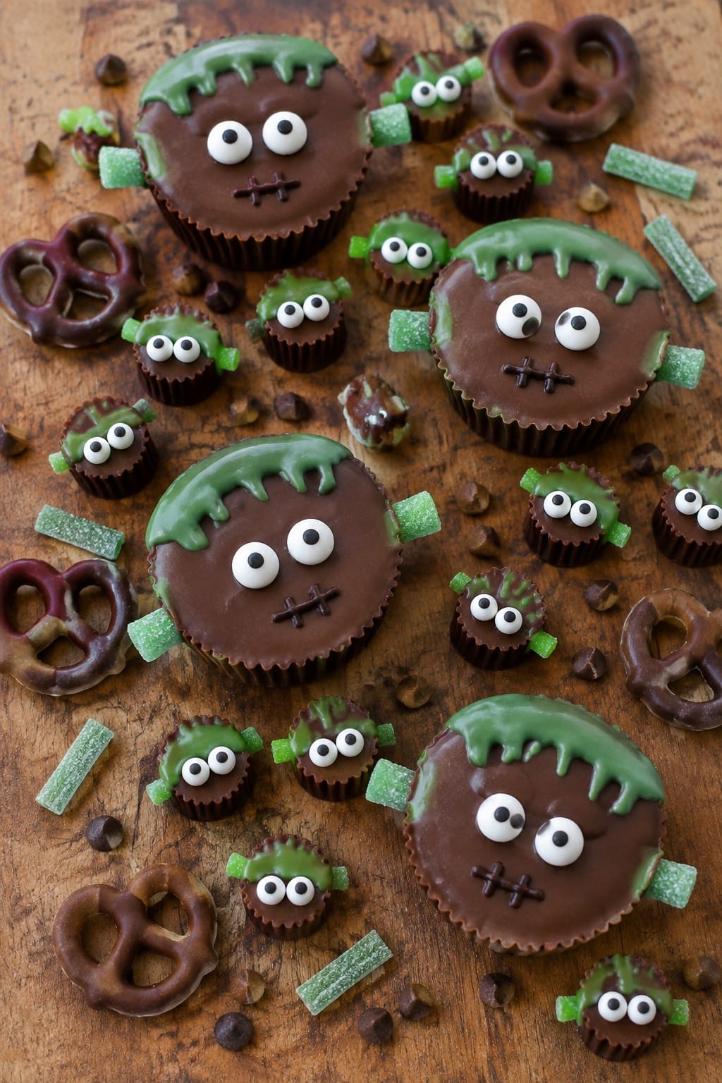 Frankenstein’s Peanut Butter Cup Lab Board