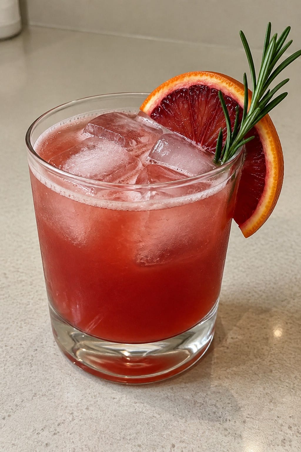 Blood Orange Rosemary Gin Sour