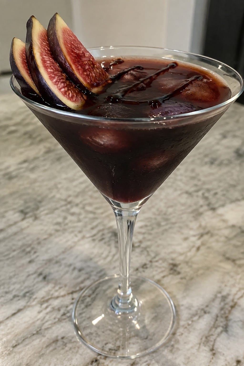 Midnight Fig Balsamic Gin Martini