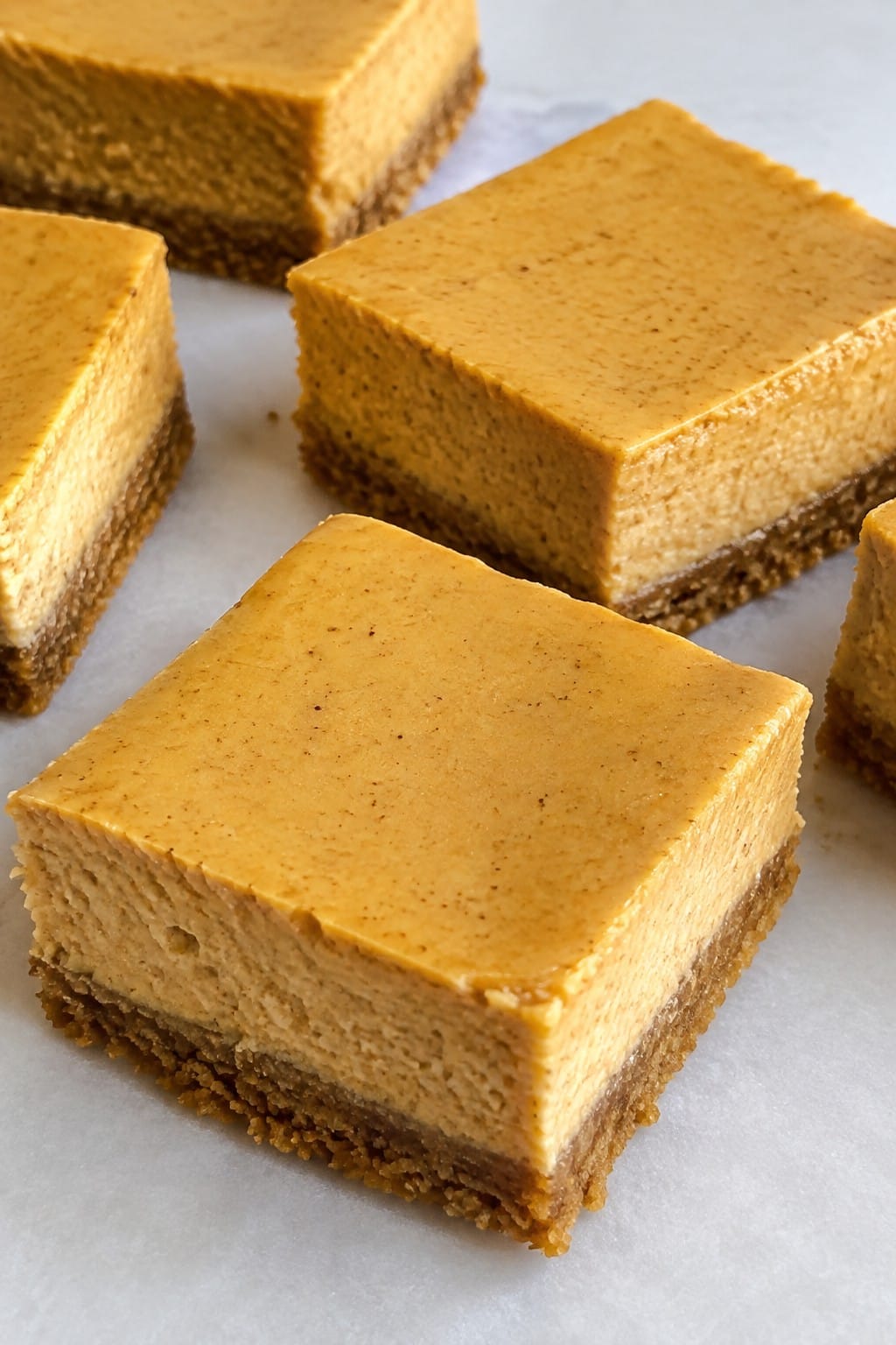 Pumpkin Spice Cheesecake Bars