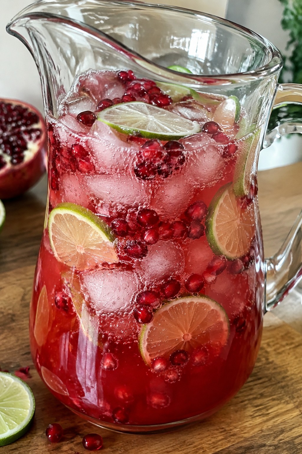 Pomegranate Ginger Fizz Punch