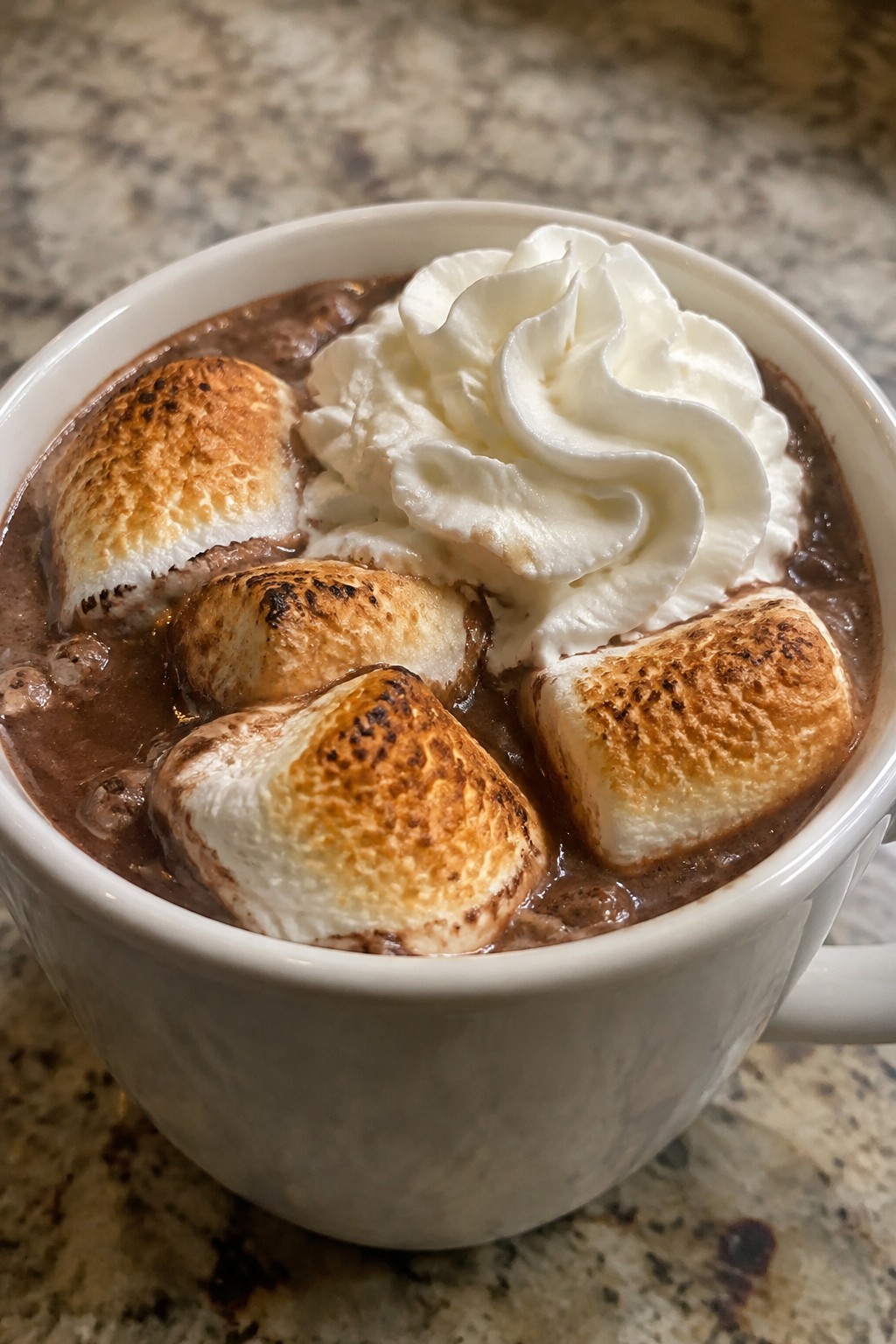 Toasted Marshmallow Hot Chocolate Punch